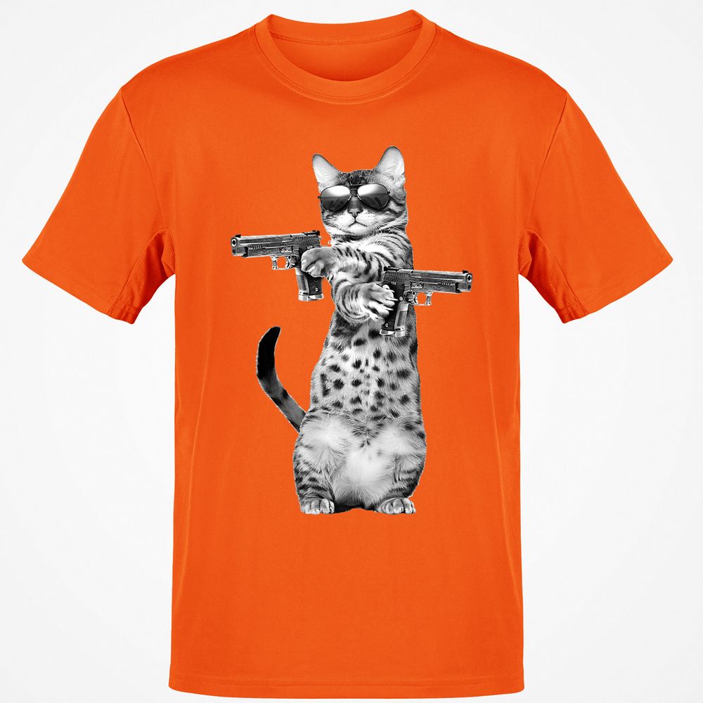 Classic Unisex T-Shirt - 9JUFY3RQ - Orange - 8