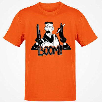 Classic Unisex T-Shirt - XRXQZEJV - Orange - 8