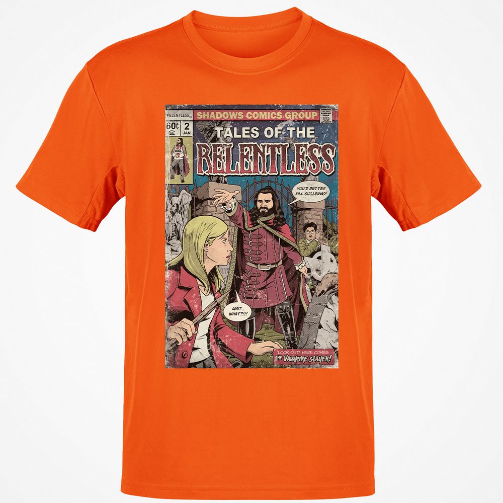 Classic Unisex T-Shirt - M7FVZQJ1 - Orange - 8