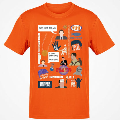 Classic Unisex T-Shirt - 3851B8NW - Orange - 8