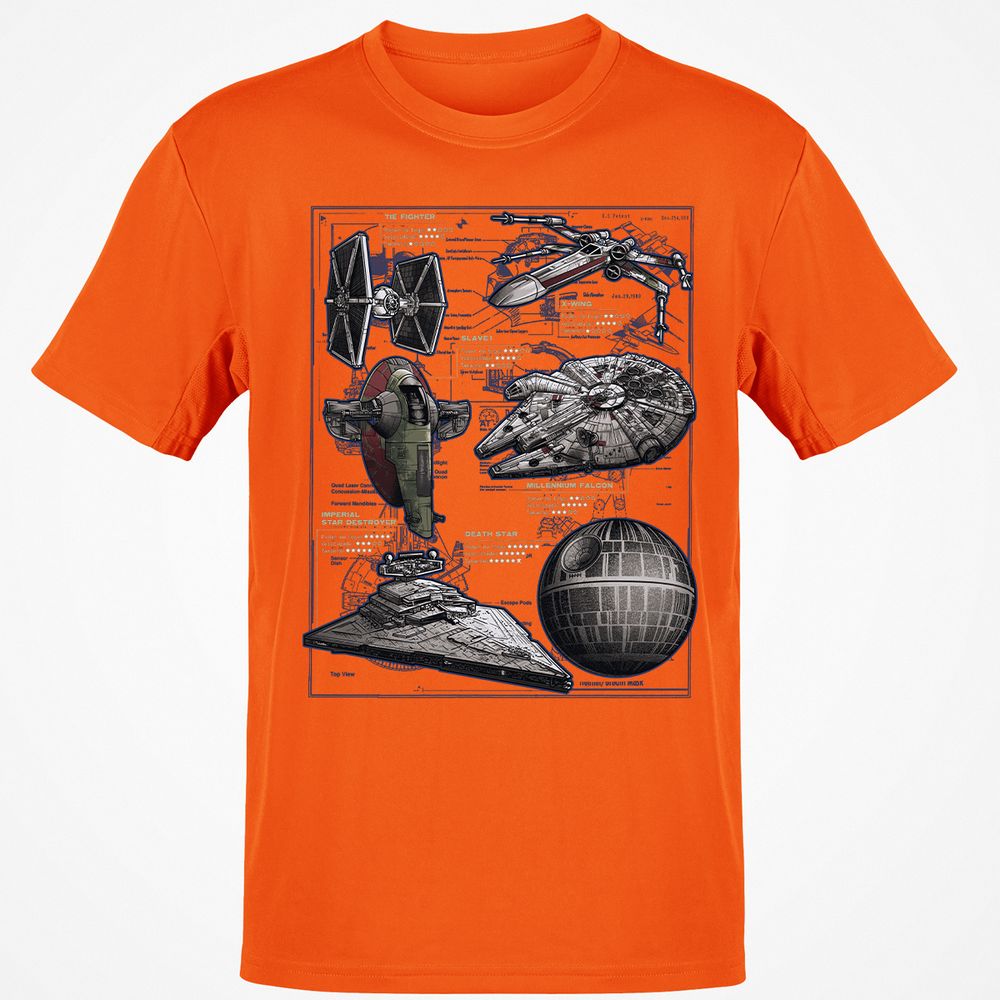 Classic Unisex T-Shirt - HCP2XQNW - Orange - 8