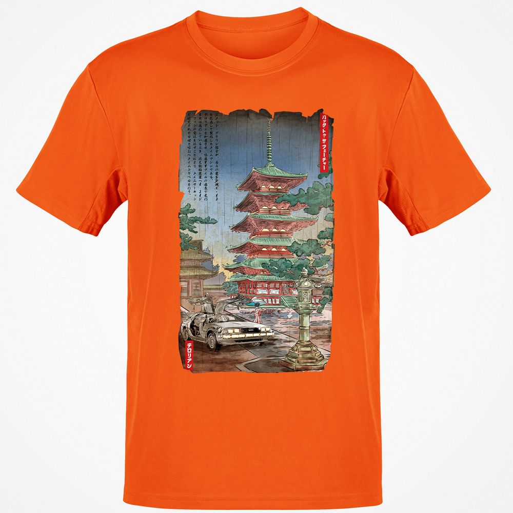 Classic Unisex T-Shirt - YEXV7N4A - Orange - 8