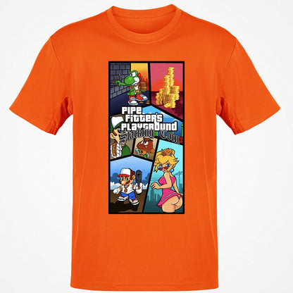 Classic Unisex T-Shirt - L6X9HBHF - Orange - 8
