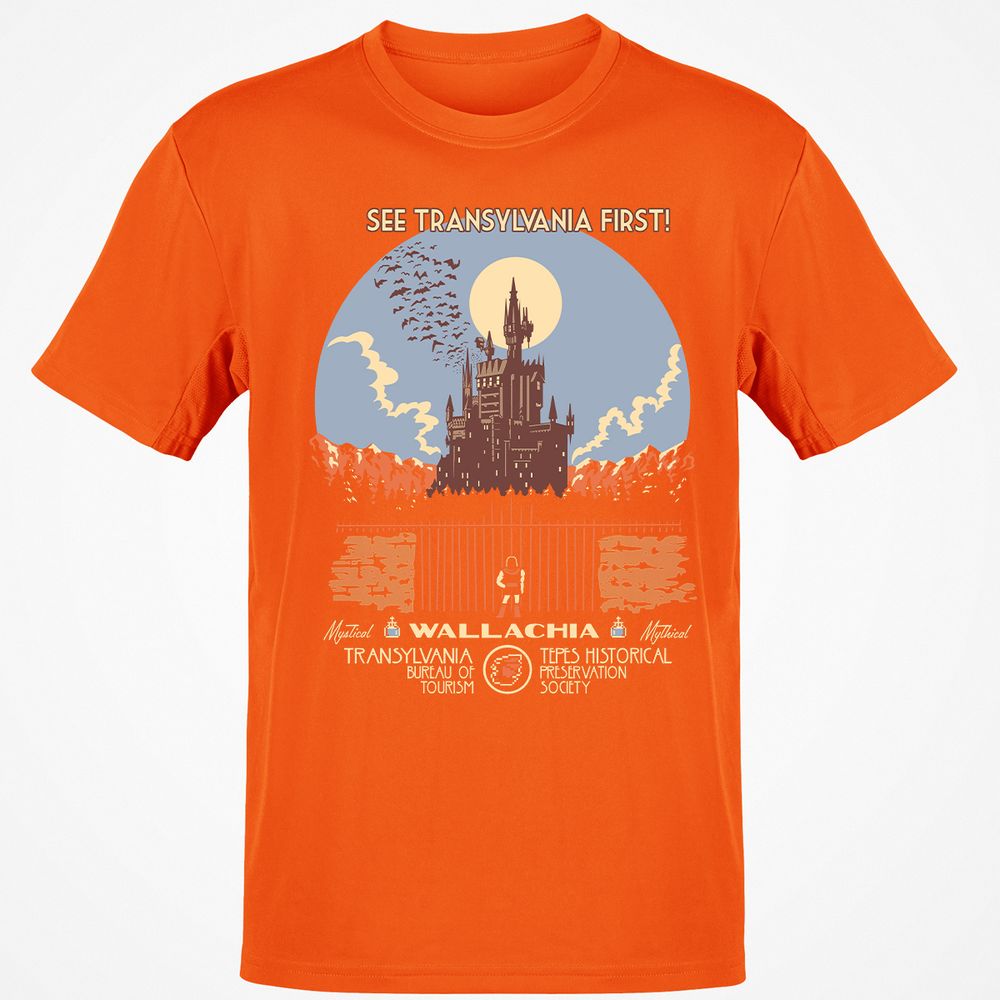 Classic Unisex T-Shirt - M7VYJN25 - Orange - 8
