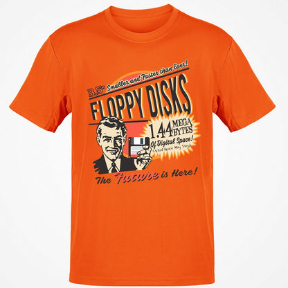 Floppy Disk Retro - Orange - 8