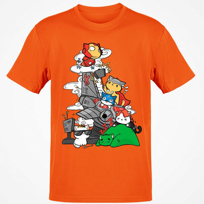 Classic Unisex T-Shirt - 1TWEMTQN - Orange - 8