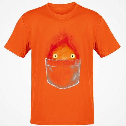 Classic Unisex T-Shirt - F3UAJHAW - Orange - 8