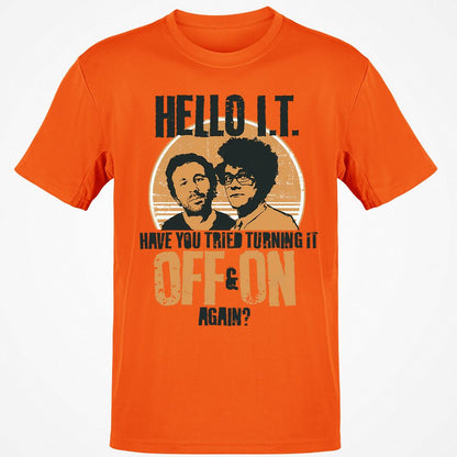 Have You Tried Turning It Off & On Again - Orange - 8
