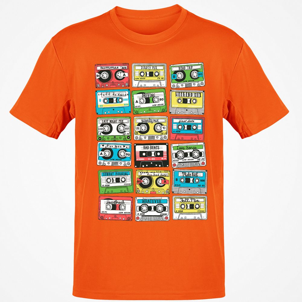 Classic Unisex T-Shirt - 814FBJV7 - Orange - 8