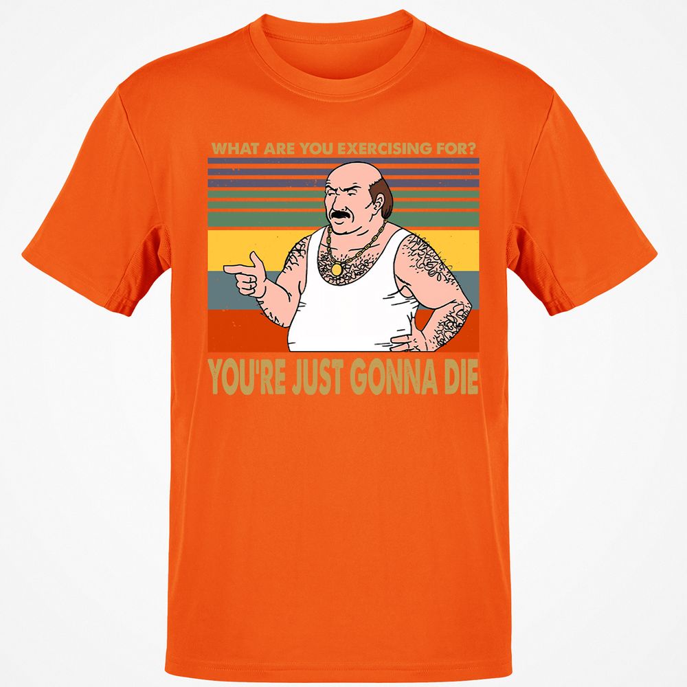 Classic Unisex T-Shirt - UXUJMTTK - Orange - 8