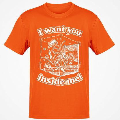 Classic Unisex T-Shirt - UE3GCHFC - Orange - 8