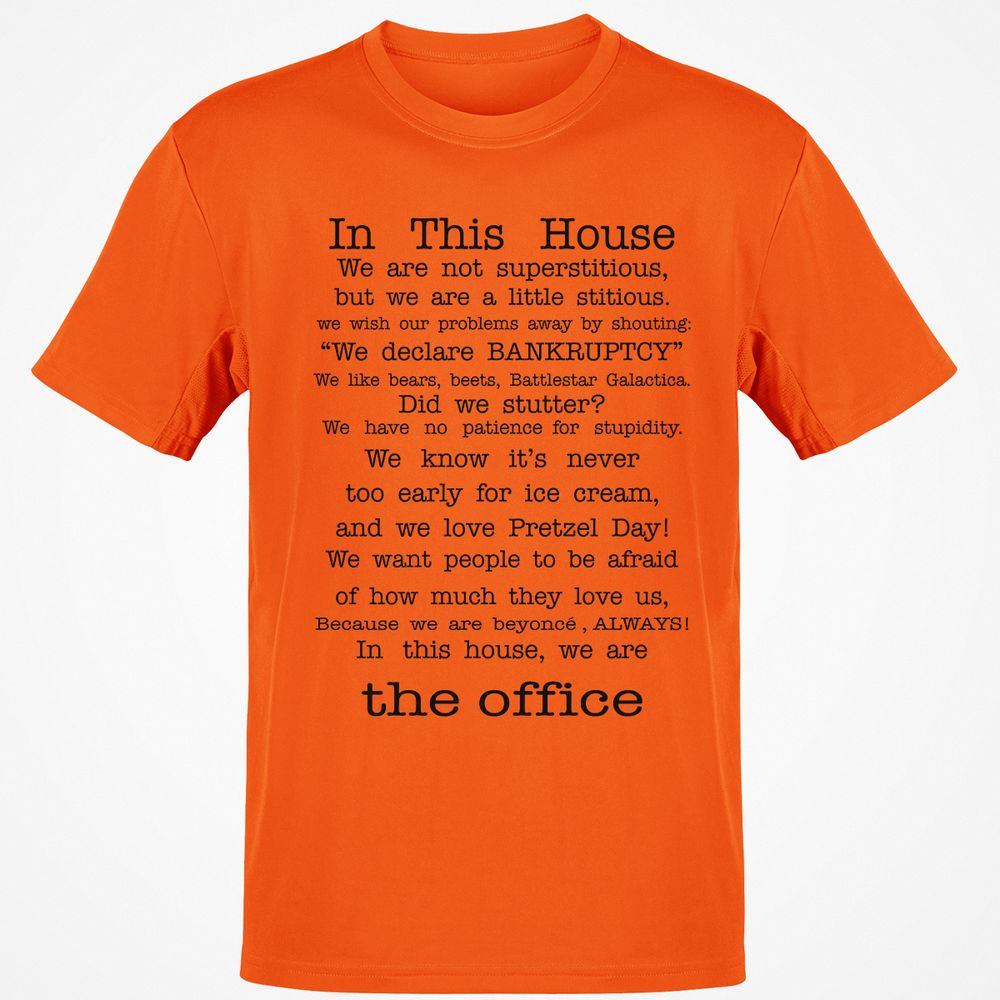 Classic Unisex T-Shirt - CAHKVKQ1 - Orange - 8