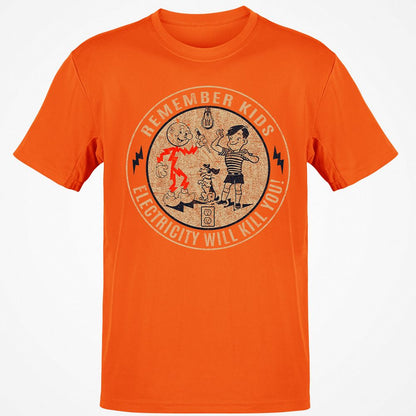 Classic Unisex T-Shirt - H65TUJJY - Orange - 8
