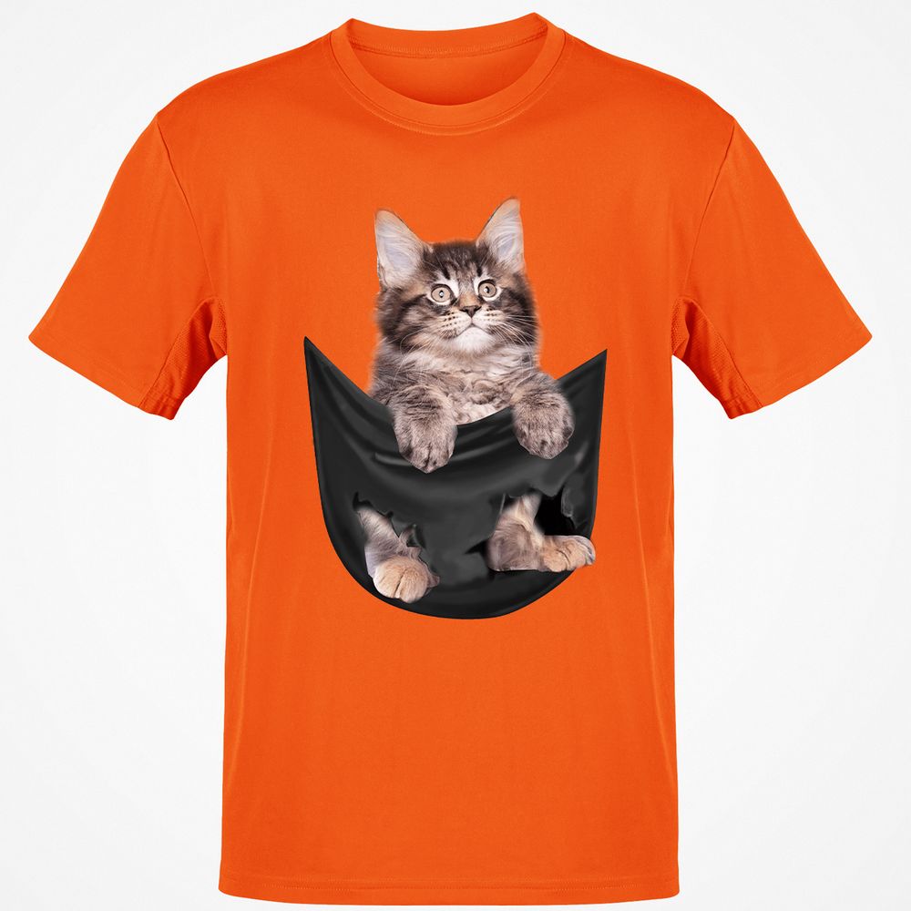 Classic Unisex T-Shirt - UYFGYNMB - Orange - 8
