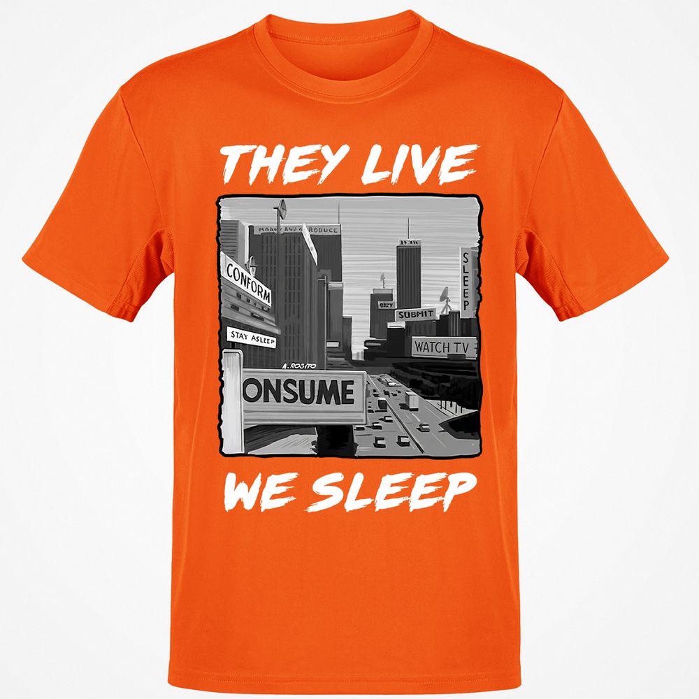 Classic Unisex T-Shirt - ZVFMG6J5 - Orange - 8