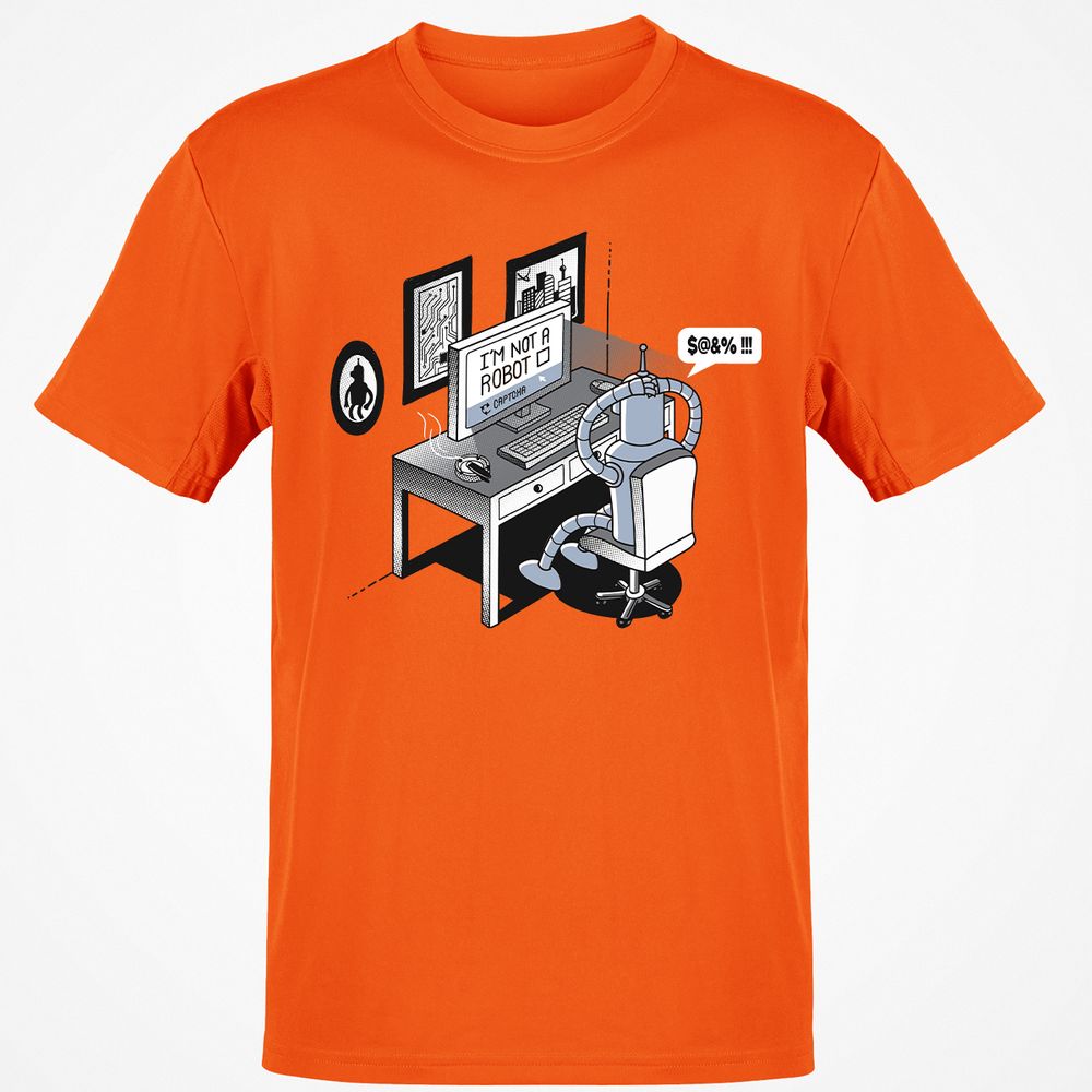 Classic Unisex T-Shirt - 3YZSNJ77 - Orange - 8