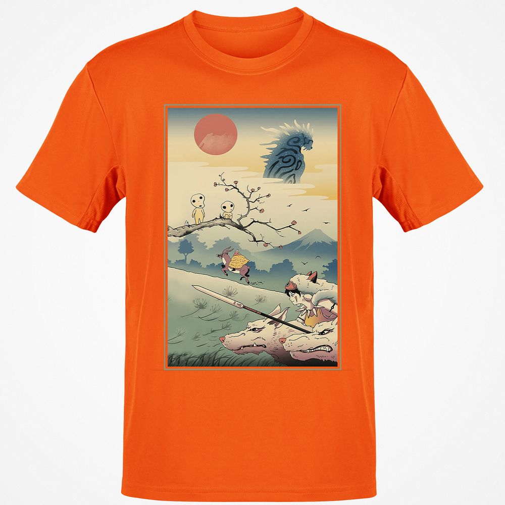 Classic Unisex T-Shirt - B9J43CP4 - Orange - 8