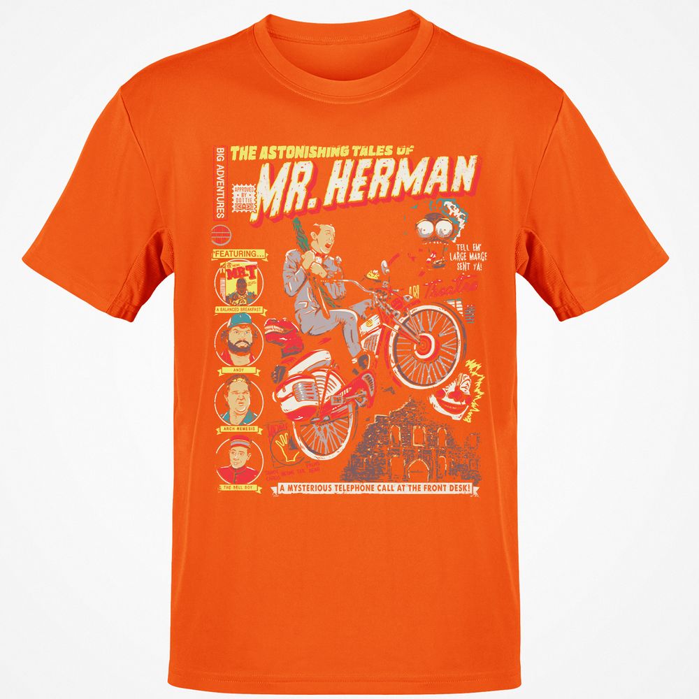 Classic Unisex T-Shirt - 5LZTA6LK - Orange - 8