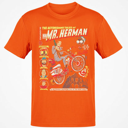 Classic Unisex T-Shirt - 5LZTA6LK - Orange - 8