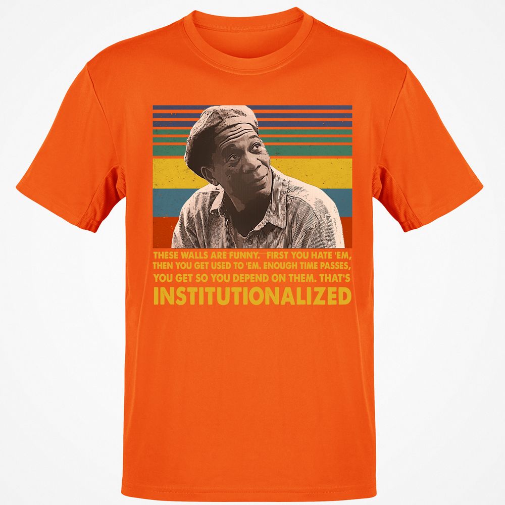 Classic Unisex T-Shirt - 6VVK66YQ - Orange - 8