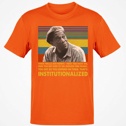 Classic Unisex T-Shirt - 6VVK66YQ - Orange - 8