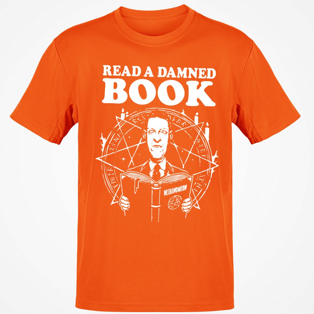 Classic Unisex T-Shirt - B8YR1G6D - Orange - 8