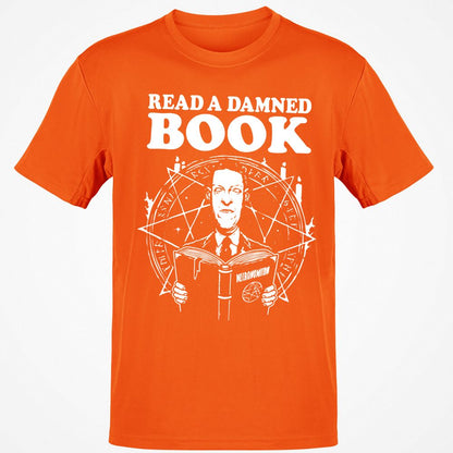 Classic Unisex T-Shirt - B8YR1G6D - Orange - 8