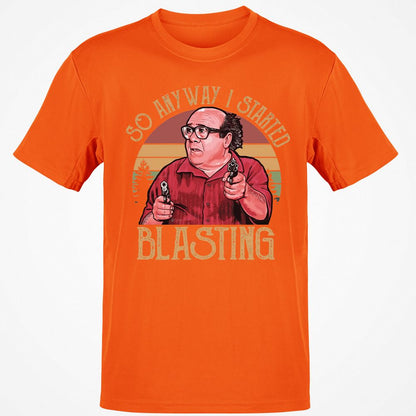 Classic Unisex T-Shirt - R7D2UM2T - Orange - 8