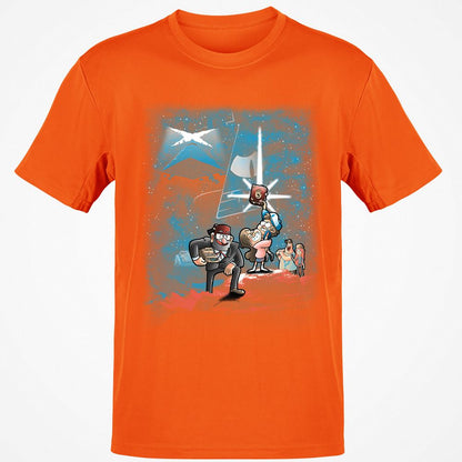 Classic Unisex T-Shirt - UMFXQSQJ - Orange - 8