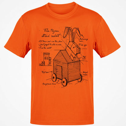 Classic Unisex T-Shirt - VE3JGNGD - Orange - 8