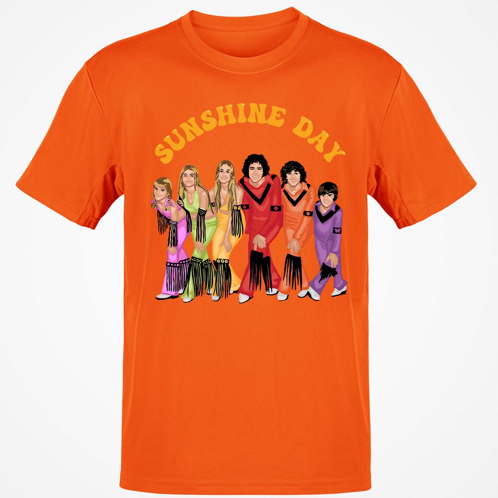 Classic Unisex T-Shirt - 5UQPBSJR - Orange - 8