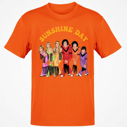 Classic Unisex T-Shirt - 5UQPBSJR - Orange - 8