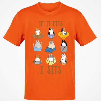 Classic Unisex T-Shirt - 52YETVFJ - Orange - 8