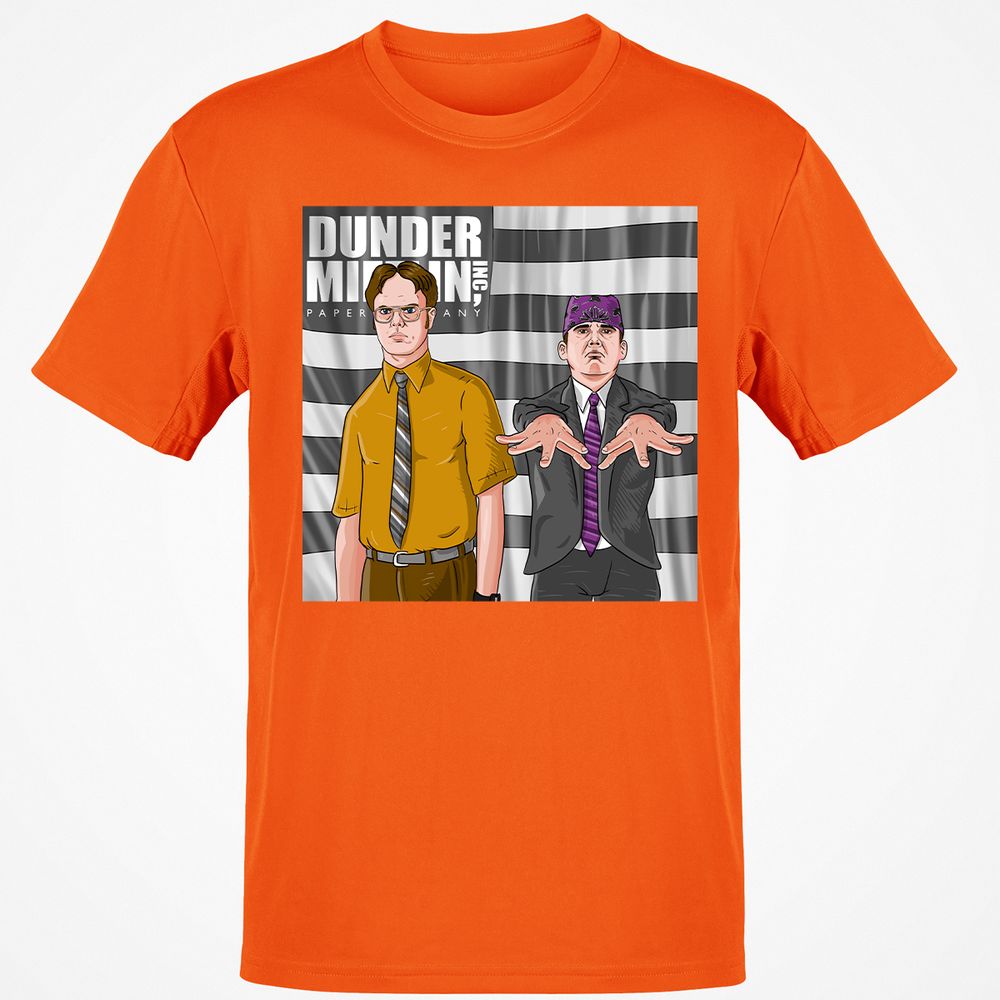 Classic Unisex T-Shirt - WFKYVSDV - Orange - 8