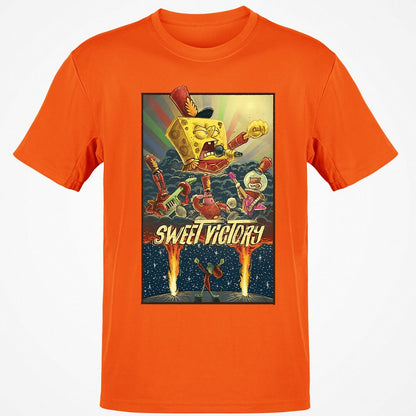 Classic Unisex T-Shirt - XDY45ZH7 - Orange - 8