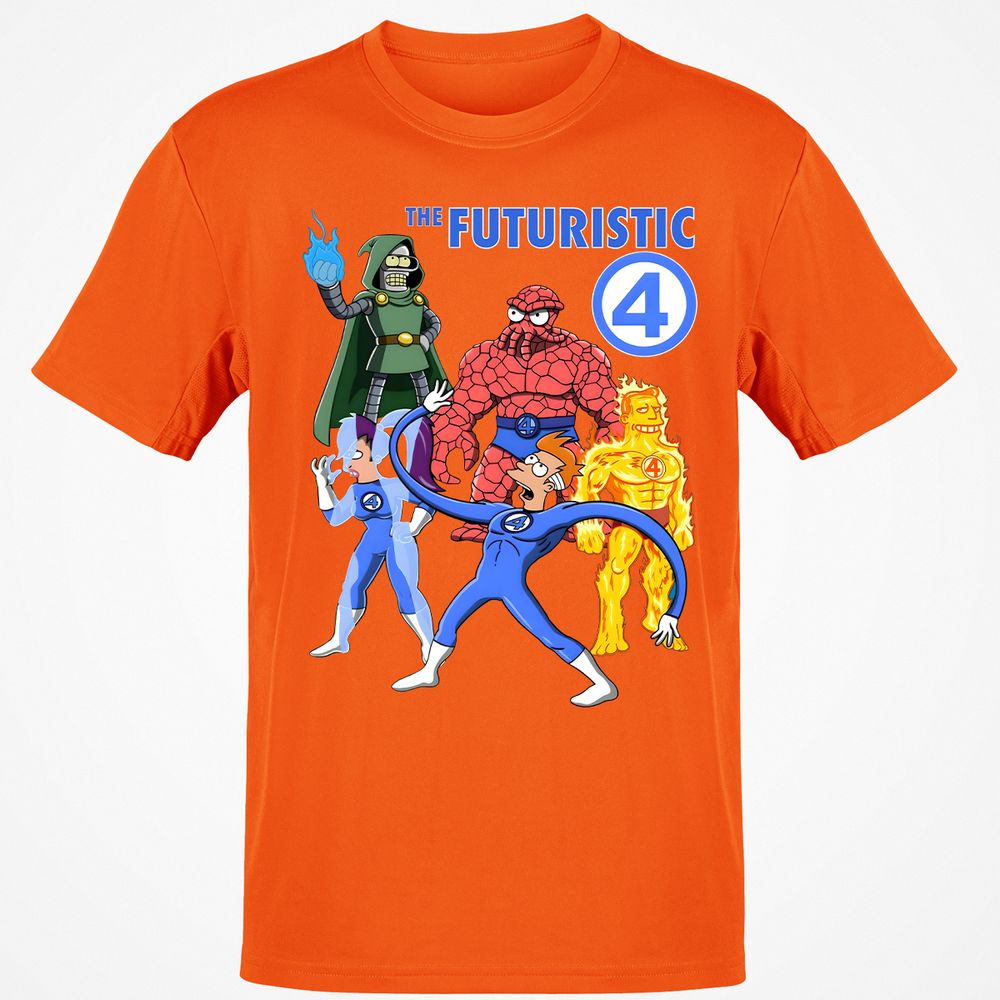 Classic Unisex T-Shirt - RX9XBK8M - Orange - 8