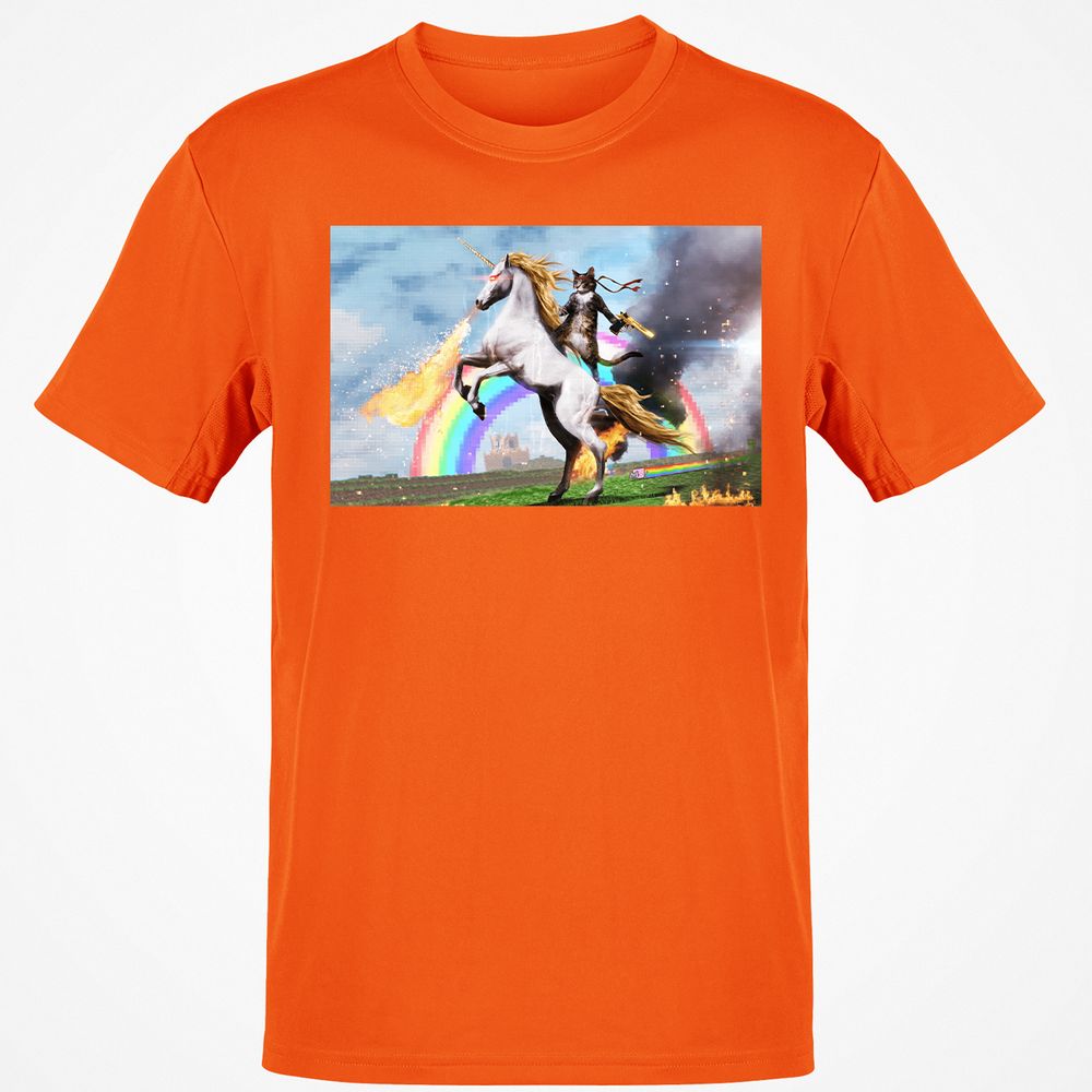 Classic Unisex T-Shirt - P8BZFVHX - Orange - 8