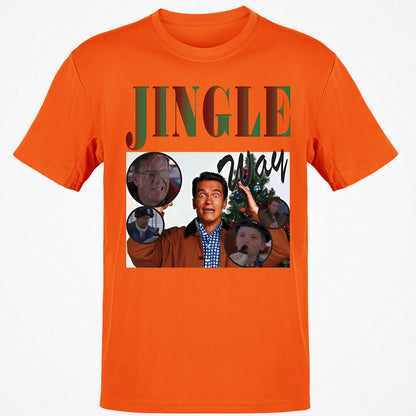 Classic Unisex T-Shirt - T5VL7UJR - Orange - 8