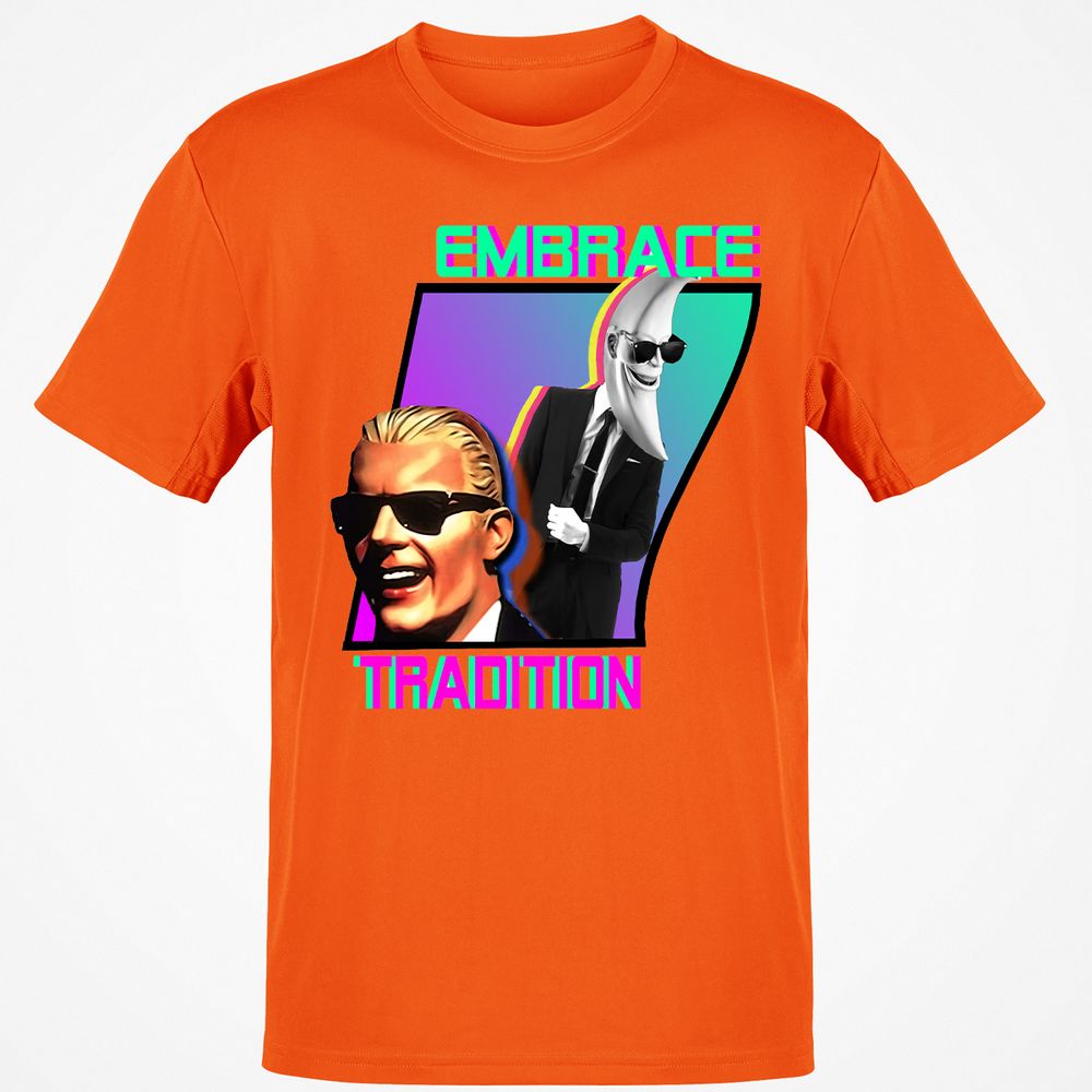 Classic Unisex T-Shirt - MTHSYRHG - Orange - 8