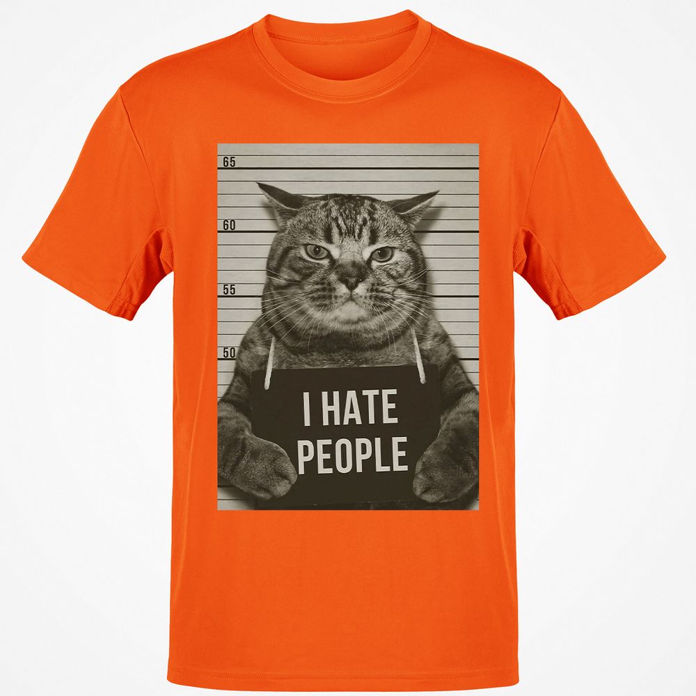 Classic Unisex T-Shirt - YMMZ7WQD - Orange - 8