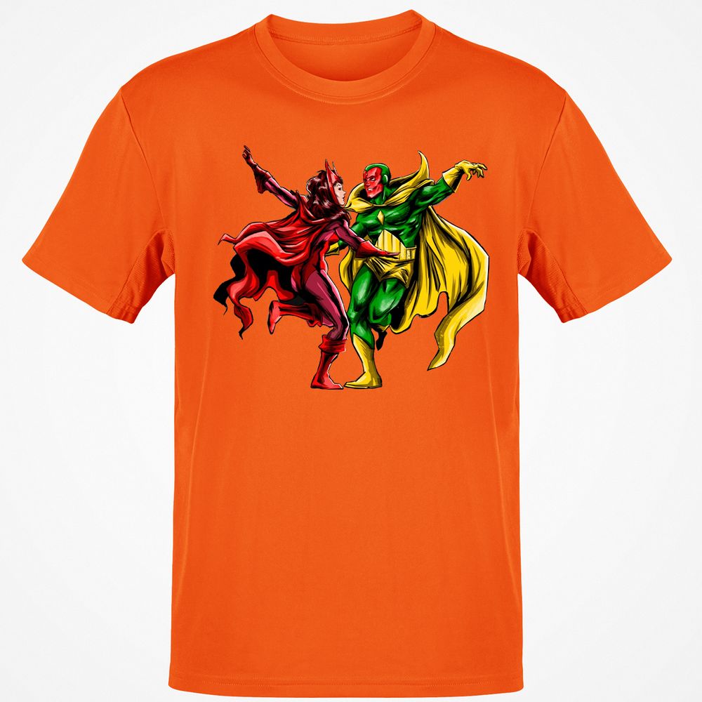 Classic Unisex T-Shirt - ZMWF11ZD - Orange - 8