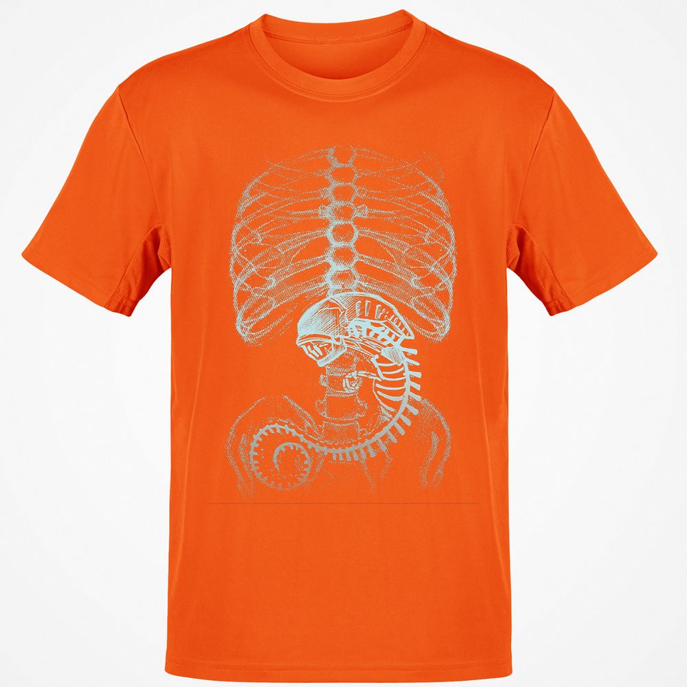 Classic Unisex T-Shirt - D7BHCQK4 - Orange - 8
