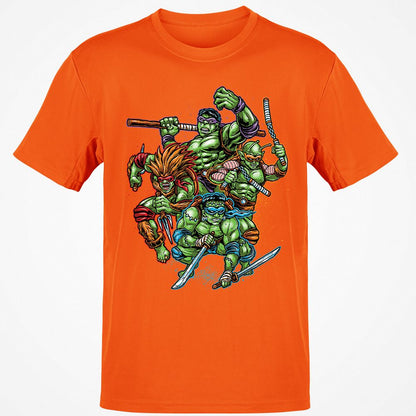 Classic Unisex T-Shirt - 4RZRMK9P - Orange - 8