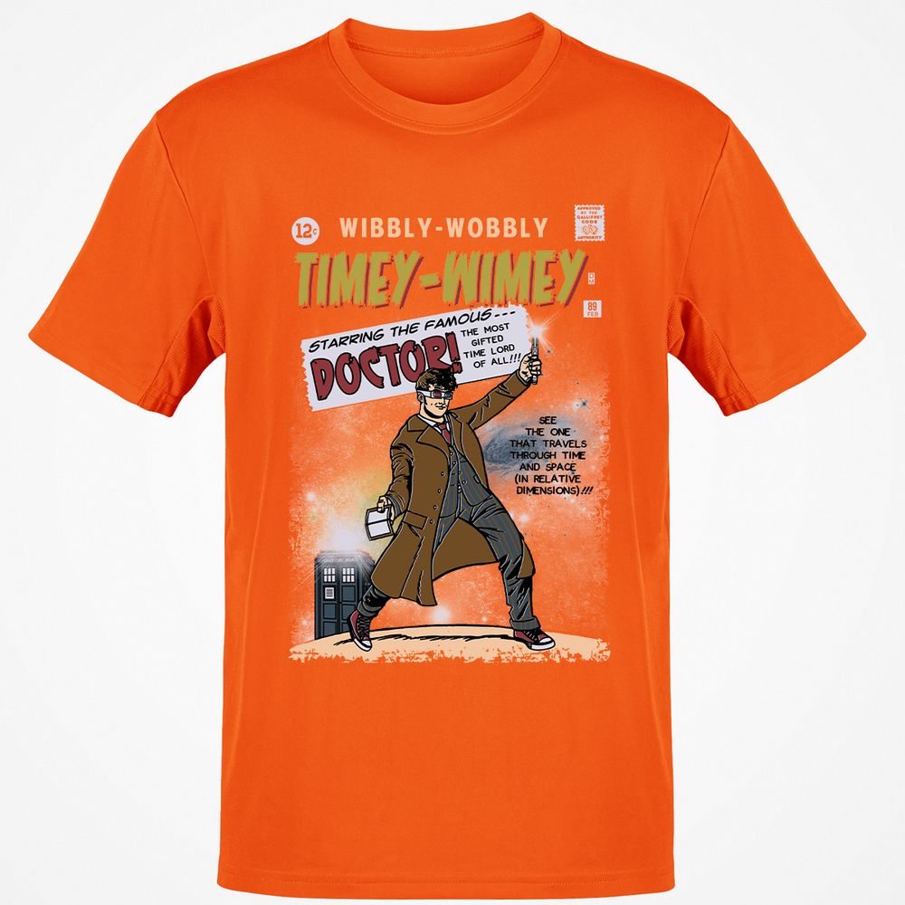 Classic Unisex T-Shirt - B751HWGG - Orange - 8