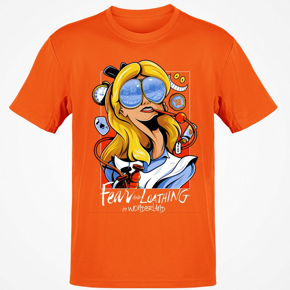 Classic Unisex T-Shirt - UAMBNU4W - Orange - 8