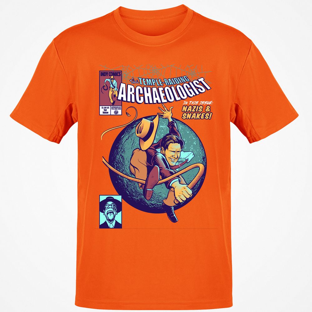 Classic Unisex T-Shirt - XHTCF1WK - Orange - 8