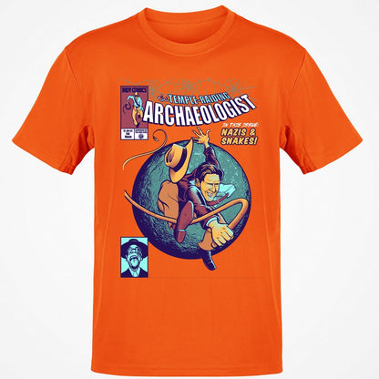 Classic Unisex T-Shirt - XHTCF1WK - Orange - 8