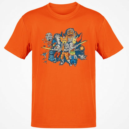 Classic Unisex T-Shirt - SK2TSY72 - Orange - 8