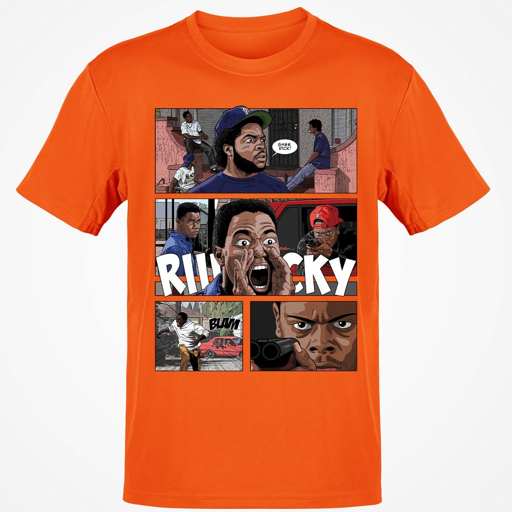 Classic Unisex T-Shirt - 574GQ7NA - Orange - 8