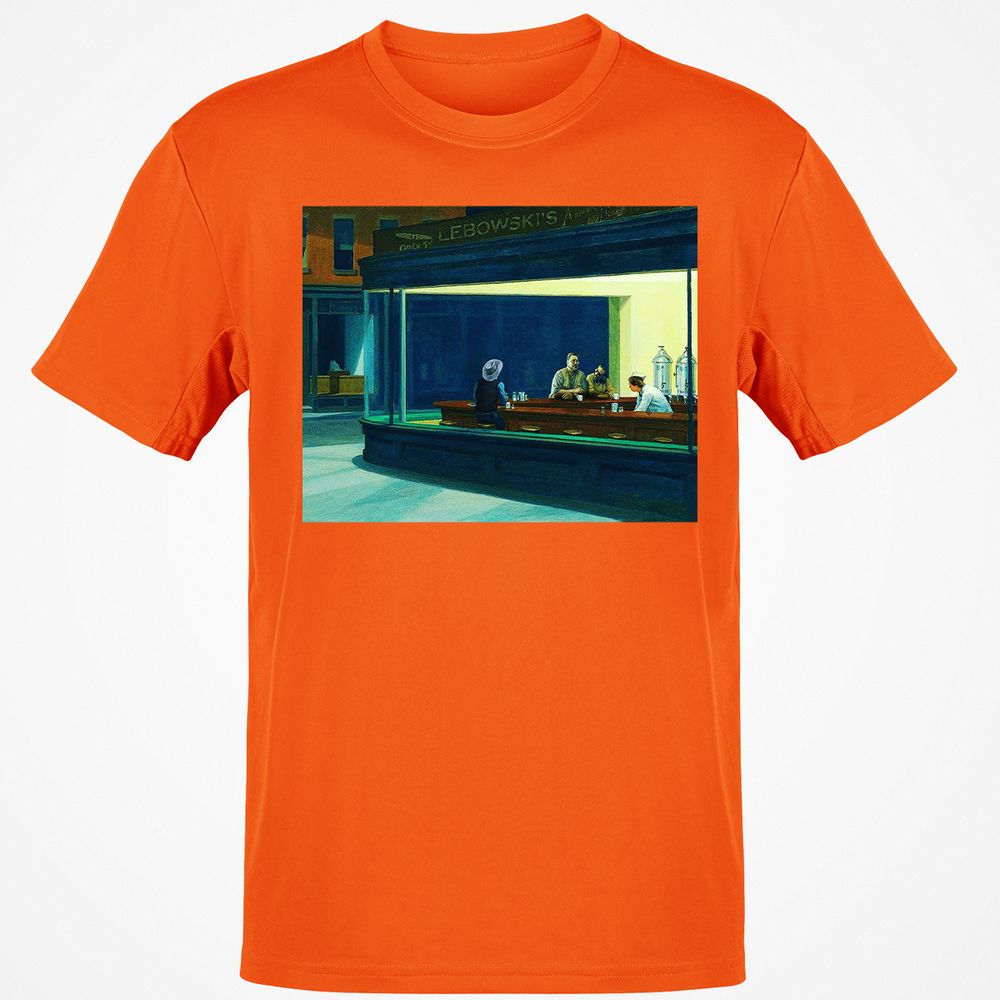 Classic Unisex T-Shirt - 4HBF8C86 - Orange - 8